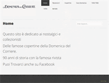 Tablet Screenshot of clubdomenica.it